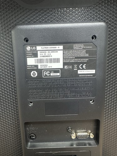 LG 22EN33S-B 21.5"  Widescreen LED LCD Monitor - Picture 6 of 7
