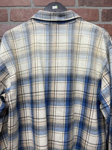 Größe M - Valley Sports Creme Knopfleiste Flanell Kristalle - Bild 6 von 8