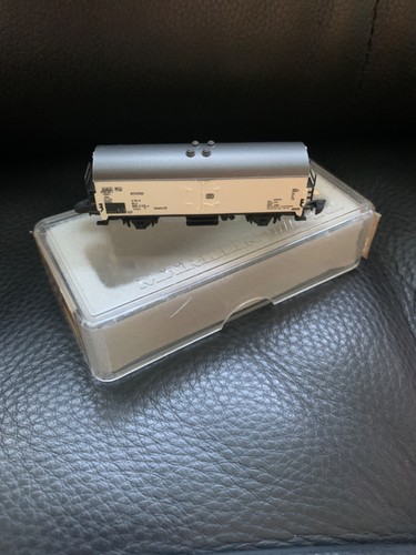 Märklín Mini-Club 8600 Inter Frigo DB Car Freight Car Z Marklin - Picture 1 of 14