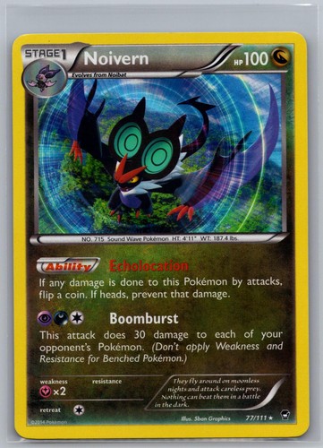 Noivern 77/111 Holo Furious Fists NM