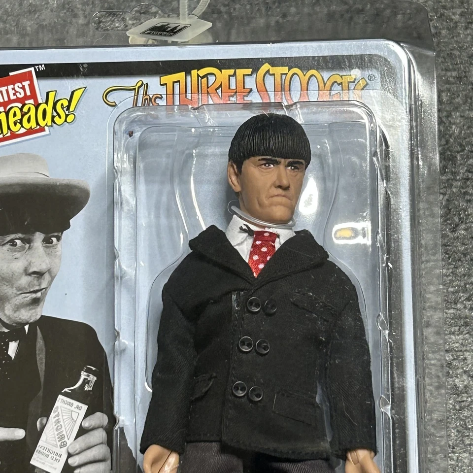 The Three Stooges Moe Dizzy Doctors Action Figure 8" Figures Toy Co 2014 New - Image 3 of 4