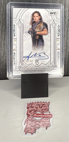 2024 Topps Royalty UFC AMANDA NUNES Imperial Ink Auto #80/99 - GOAT! #II-AN