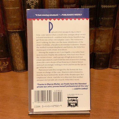 Edwin of the Iron Shoes by Marcia Muller (1990, Mass Market) - FREE SHIP at $50 - Picture 2 of 4