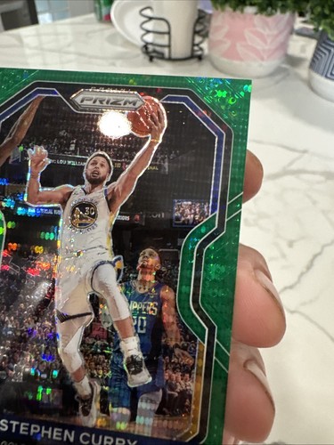 2020-21 Panini Green Pulsar #159 Prism Stephen Curry /25 Super Rare Read Discri - Imagen 4 de 18