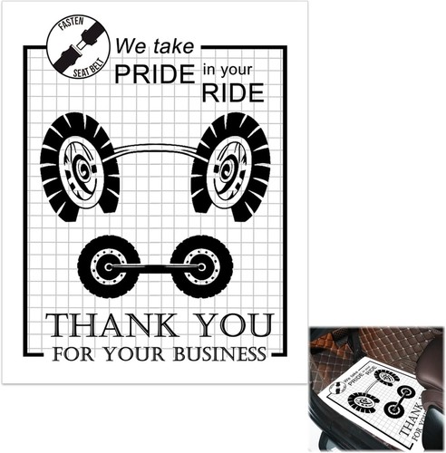 White Car Paper Floor Mats 50 Pcs Disposable Cars Detailing white  - Bild 1 von 6