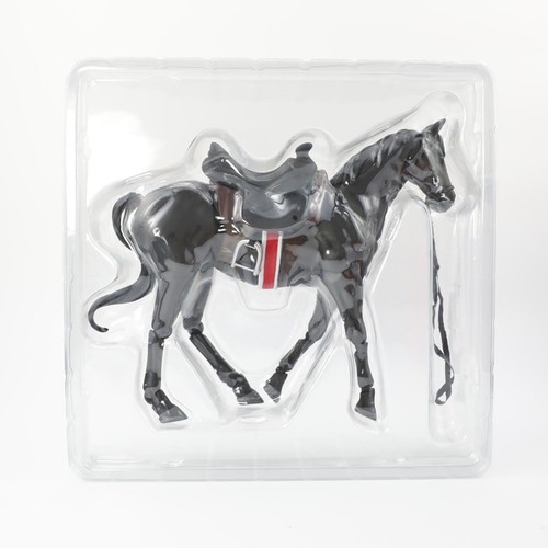 1/12 Scale War Horse Actionfigur Miniatur Diroma Model Collection schwarz braun - Bild 4 von 31