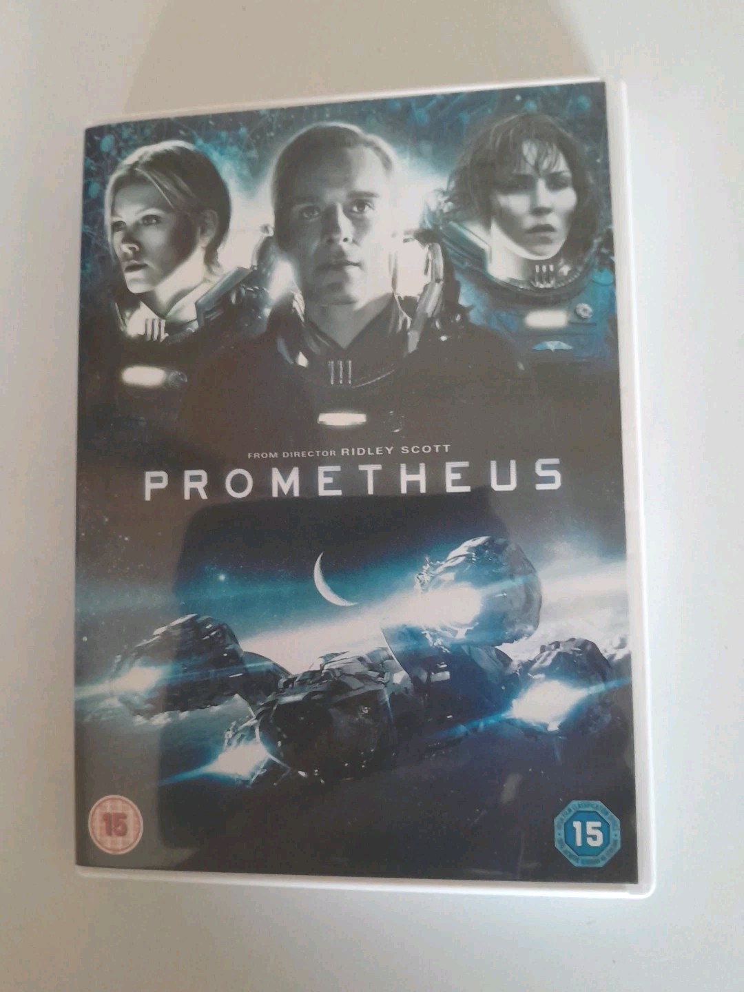 Prometheus (DVD, 2012) Disc & Cover, No Case. Noomi Rapace. Dir: Ridley Scott.