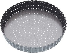 MasterClass KCMCCB39 Crusty Bake 20 cm Lochquicheform mit 20 cm, grau