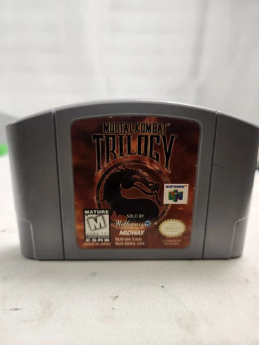 Mortal Kombat Trilogy (Nintendo 64, N64) - Authentic Cartridge Only Tested