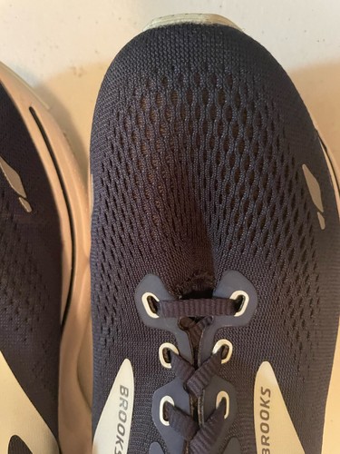 Zapatos deportivos con cordones Brooks Ghost 15 para hombre talla 11,5 para correr azul marino - Imagen 10 de 16