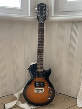 Epiphone Les Paul Express/ Black and Orange Electric Guitar with Soft Case Used