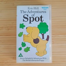 The Adventures of Spot The Dog VHS Tape - 1988 Eric Hill vintage untested video