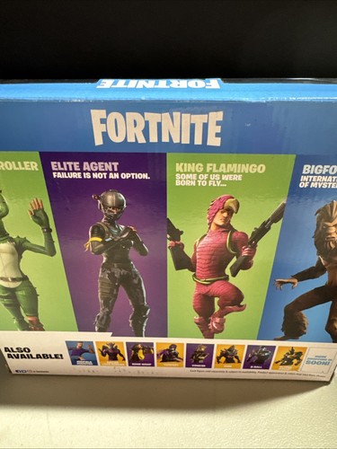 Figura FORTNITE 2020 Epic Games Squad Mode Bigfoot, Flamingo, Agent, Patroller - Imagen 11 de 19