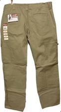 NWT Wrangler Men's Five Star Heritage Relaxed Fit Cargo Pants 36x30 Tan