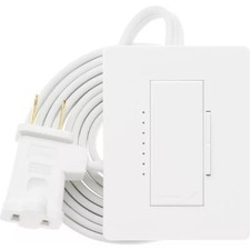 Lutron RRD-3LD-SW Radio RA2/RA3 Tabletop Lamp Dimmer