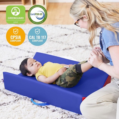 Lightweight Portable Baby Changing Pad with Carry Handle - 28.25”L x 17.75”W - Picture 8 of 12