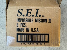 MISSION IMPOSSIBLE 2 1987 EPYX S.E.I. NES CASE (6 Copies) SEALED