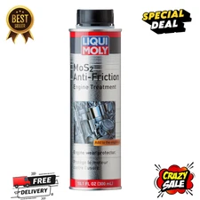 Liqui Moly MoS2 Anti-Friction Engine Treatment | 300 ml | Oil additive | SKU: 20