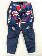 Troy Lee Designs Motocross Pants Grand Prix MX Racing Camo Adult Mens Size 30