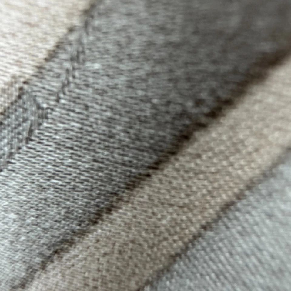 Corbata Pierre Cardin 100 % seda marrón tostado oliva patrón de rayas abstractas Corea Foto 3 de 4