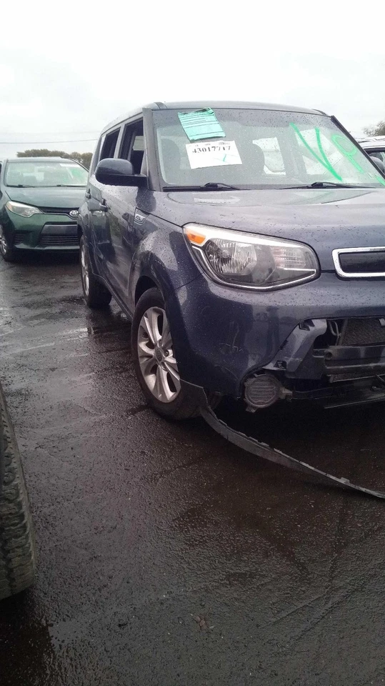 KIA SOUL 2015 puerta trasera derecha azul buen estado 572595 114 k millas Foto 3 de 4