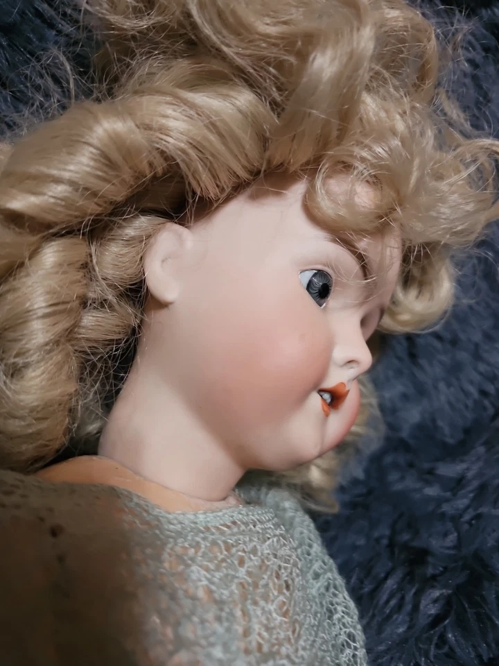 Muñeca Reina Luisa Armand Marsella 22"" 100 Alemania Cabeza Bisque Antigua Foto 4 de 4