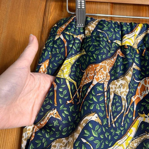 J. Crew Seide Twill Giraffe Hose Damen 00 Safari Pull On Profi Büro - Bild 6 von 10
