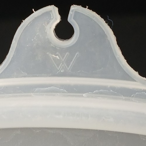 Tapa de repuesto Tupperware 1203-2 transparente esmerilada tamaño W 9" - Imagen 3 de 6