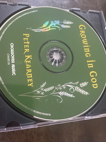Creciendo en Dios - Peter Kearney CD Religioso 21 Pistas Fast Post - Imagen 3 de 4