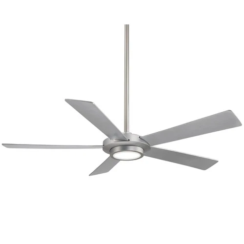 Minka Aire Sabot 52" Ceiling Fan - Silver 5-Blade Remote Control - Picture 2 of 2