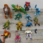 Vintage 1980’s He-Man Masters Of The Universe Action Figures Lot MOTU Lot Of 13