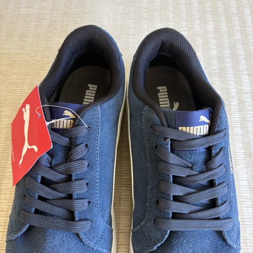 Zapatos de seguridad Puma para hombre talla 10 azul marino icónico gamuza bajos ASTM F2413 EH SR 64.002.5 - Imagen 13 de 20