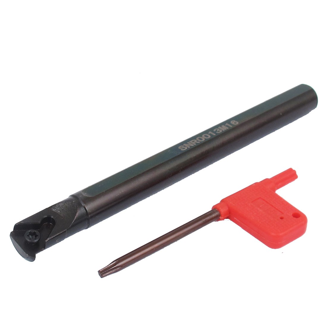 Barre de tournage longue 150 mm SNR0013M16 pour filetage intérieur stable