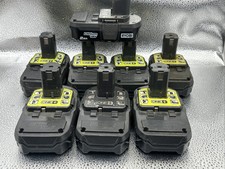 RYOBI P190 18V One Compact Lithium 2Ah Battery for parts Only.