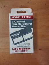 Lift-Master 972LM 2 - Channel Remote Control Transmitter - Very Good - (J1025)