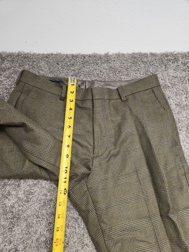 J. Crew Moon England Worsted Wool & Cotton Slim Fit Ludlow Pants Men's 31x30 - Picture 3 of 6