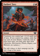 MTG Outlaws' Fury English OTJ