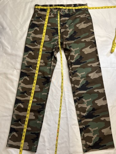RVCA Herren Americana Chino Gr. 33x43 1/2 Straight Leg Army Camo Hose 🔥🔥🔥 - Bild 2 von 15