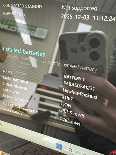 HP Spectre Pro 13 G1 Laptop Intel i7-6500u 8GB RAM 512GB SSD Windows 11 Pro READ - Picture 5 of 23