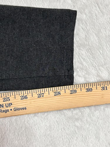 Seven7 Ponte Pants Women's 10 Heather Charcoal Skinny 4 Way Stretch Knit 32x29 - Picture 13 of 20