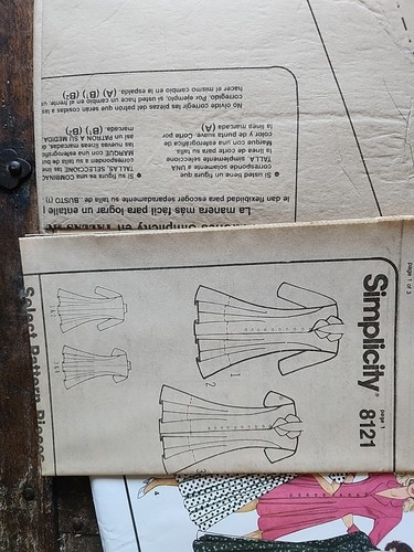 Simplicity 8121 Fit & Flared Dress Plus Size ZZ 20-26 Sewing Pattern UNCUT - Picture 5 of 5