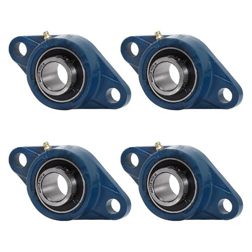 UCFL202-10 Flange Bearing 5/8" Bore, Oval 2-Bolt Self-Aligning, Solid Base Qty 4 - 第 6/8 張圖片