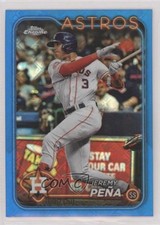2024 Topps Chrome Logofractor Edition Blue Refractor /150 Jeremy Pena Peña 00jz