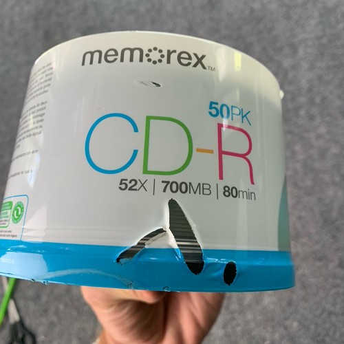 Memorex CD-R 50-Pack Spindle 52x 700MB 80min Recordable CD-R *Brand New/Sealed* - Picture 7 of 7