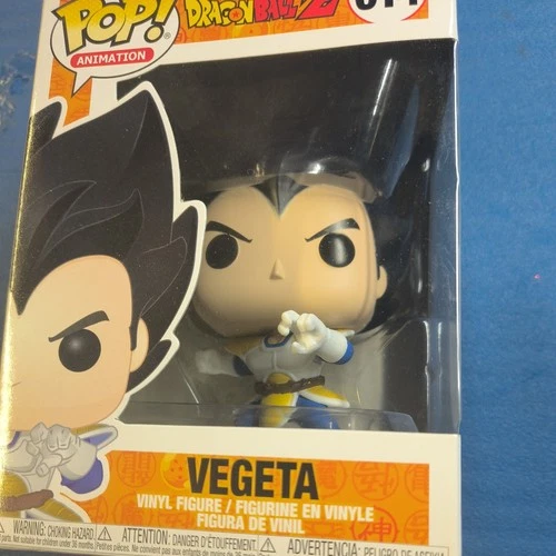 Funko Pop Vegeta Dragon Ball Z Vinyl Figure #614 Anime Collectible