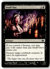MTG Snuff Out - Duel Decks Anthology Heavily Played English