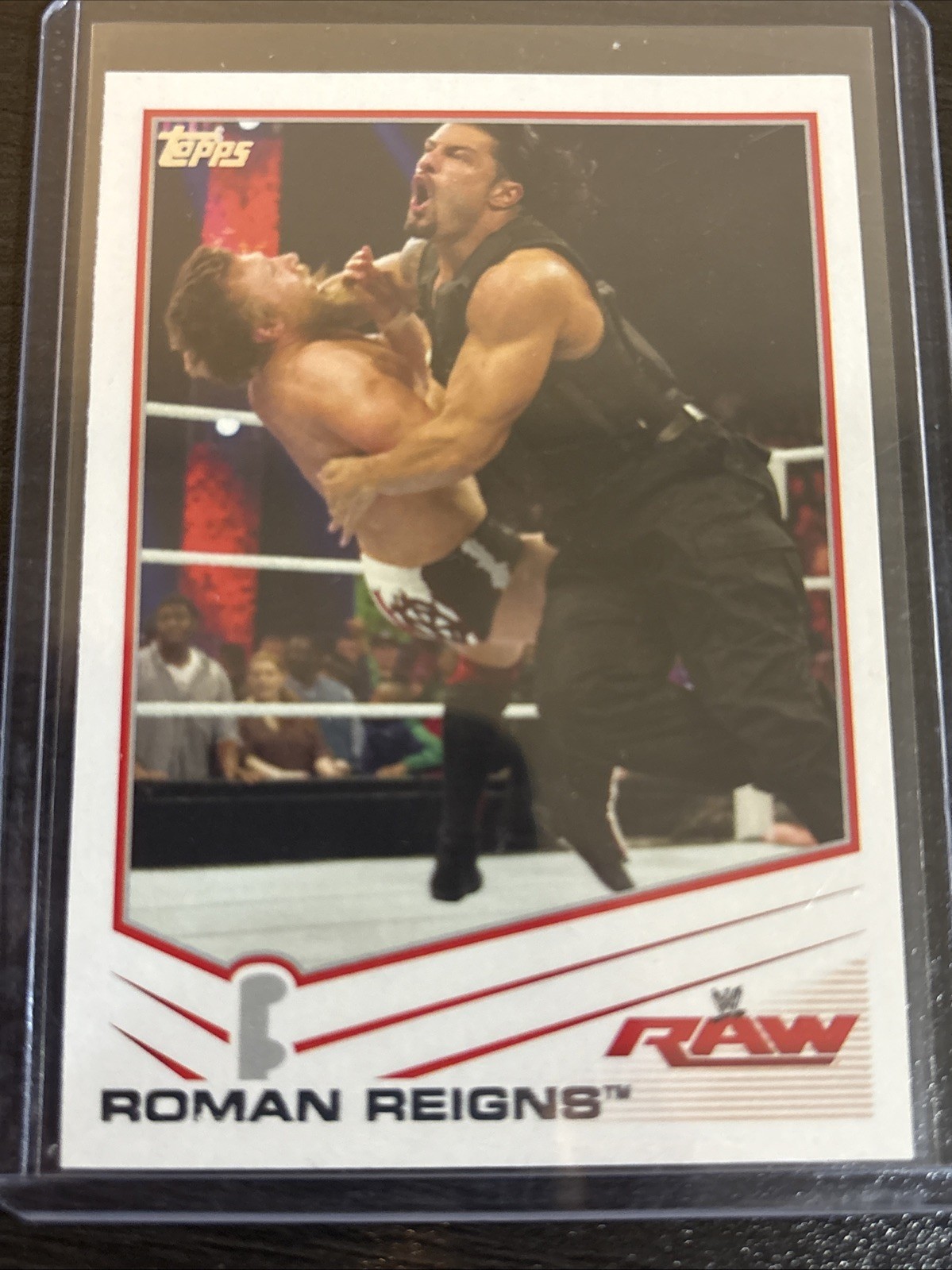 2013 Topps WWE - #33 Roman Reigns RC Bloodline Tribal Chief