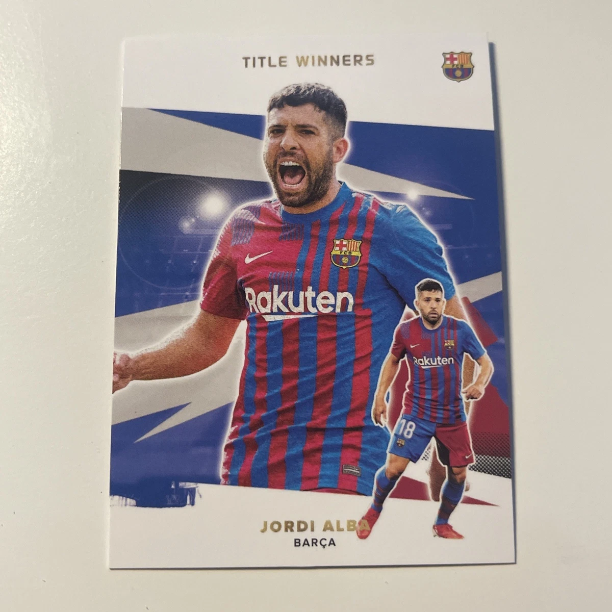 2021 Topps バルセロナ ラウドルップ 直筆サインカード Topps FC Barcelona Team Set Soccer Trading Cards 2021-22 for sale