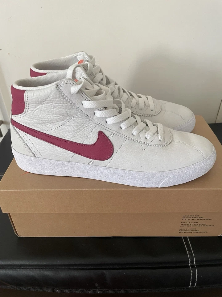 V RARE 2022 NIKE SB MARRON HI ISO UK 8 MARTY McFLY DR0127-161 CORTEZ OG HIGH - Photo 3/4