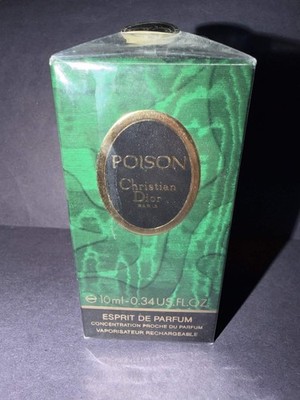 Poison Christian Dior 10ml 0.34fl oz Esprit de Parfum NIB (some torn plastic)